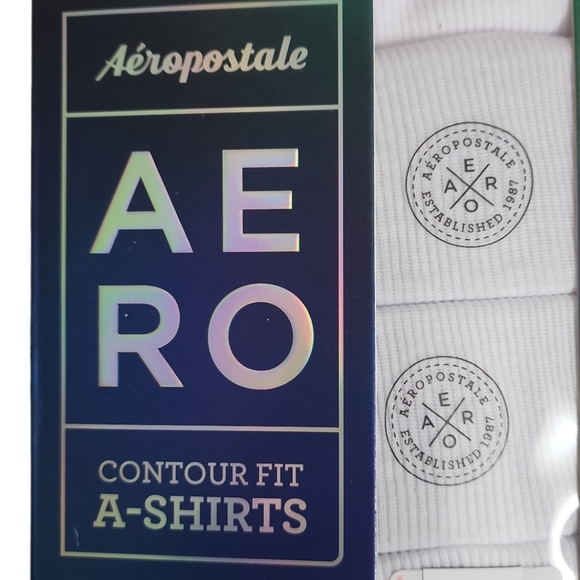AEROPOSTALE Men's Tank Tops Undershirts Contour Fit 4 Pack - Picture 6 of 10
